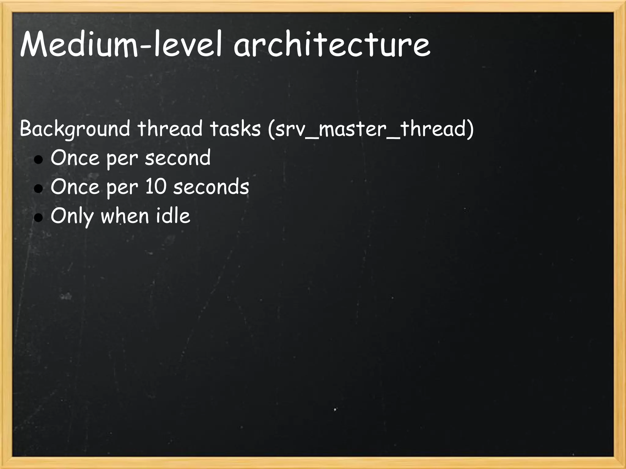 Life Of A Dirty Page Inno Db Disk Io