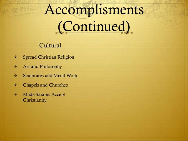life accomplishments