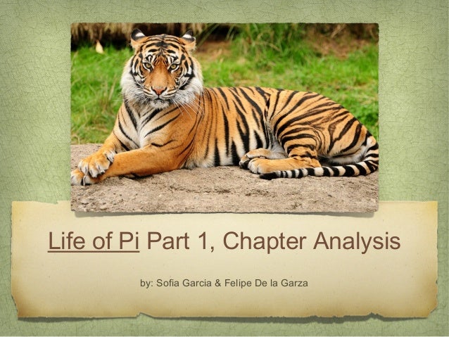 Life of pi part 1 ch. analysis