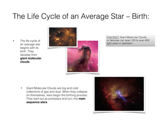Develop Stars Life of stars | PDF