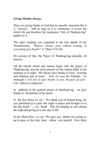 Life of Thanksgiving | PDF