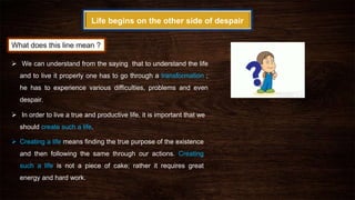 What does despair mean best sale