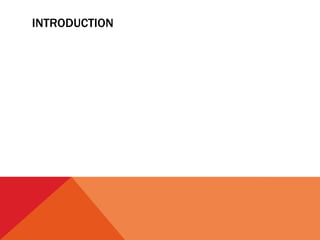 INTRODUCTION
 