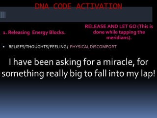 LIFE PROGRAMMING AT CELLULAR DNA LEVEL