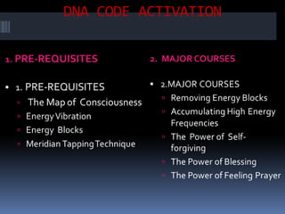 LIFE PROGRAMMING AT CELLULAR DNA LEVEL