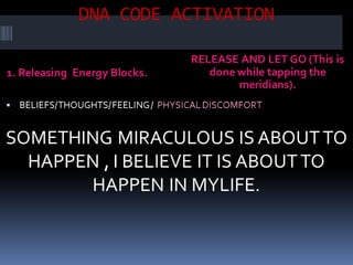 Life reprogramming at dna cellular  level