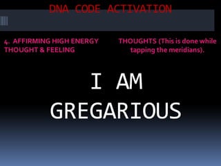 Life reprogramming at dna cellular level