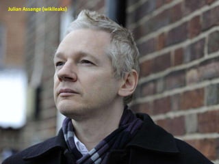 Julian Assange (wikileaks)

 