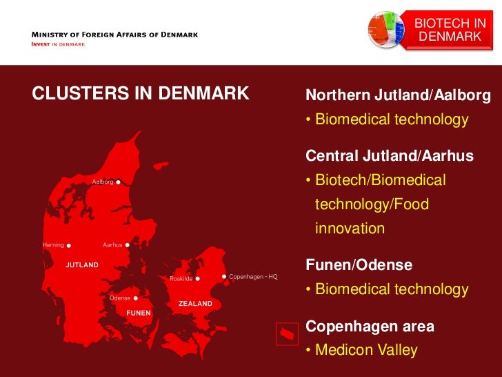Medicon Valley and Life science cluster in Denmark