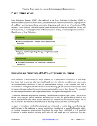 Drug Utilization in a regulated Enviorment | PDF