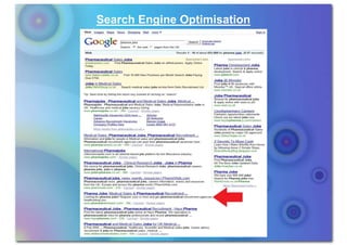 Search Engine Optimisation
 