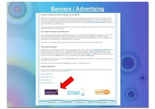 Banners / Advertising
 