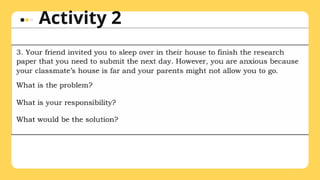 Activity 2
 
