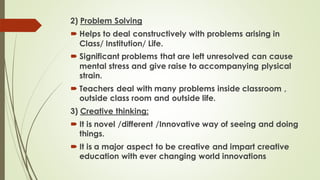 Life skills to empower teachers | PDF