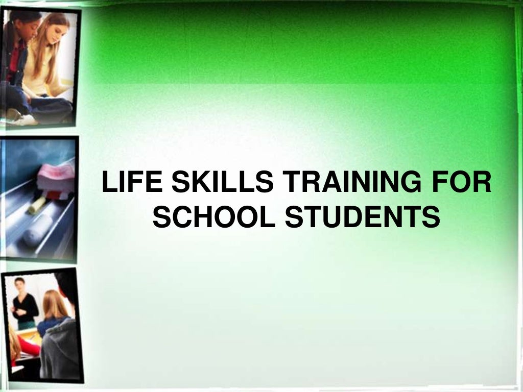 Life skills training program