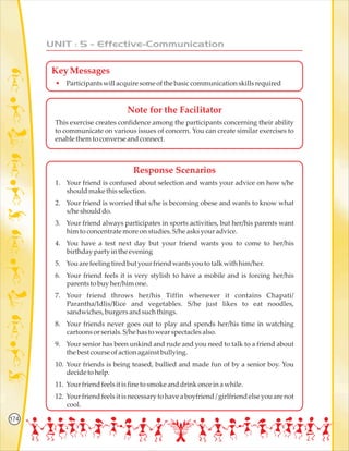 Simple Requirements Communication Exercise Life Skill UNIT 5 | PDF