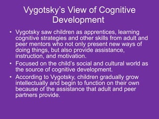Vygotsky saw private speech as sale