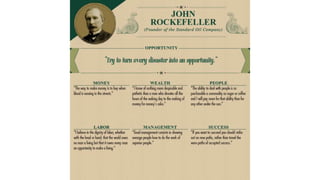 Life's tip from 18 of the world's wealthiest