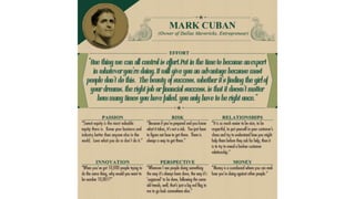 Life's tip from 18 of the world's wealthiest