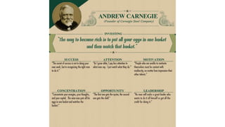 Life's tip from 18 of the world's wealthiest