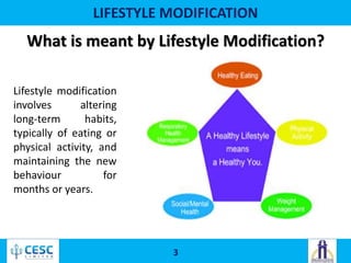 Lifestyle Modification | PPTX