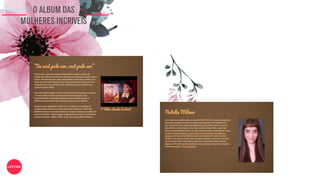 O ALBUM DAS
MULHERES INCRIVEIS
 