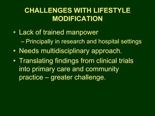 Lifestyle modification evidence-1 | PDF