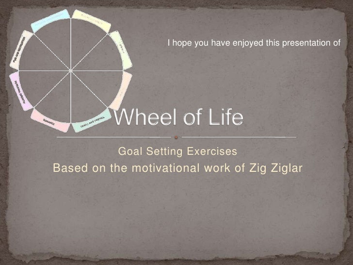 wheel of life zig ziglar