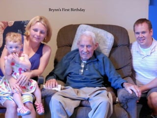 Brynn’s First Birthday
 