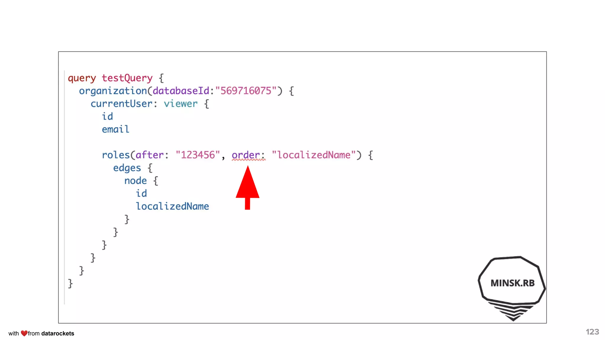 with ❤from datarockets 123
 