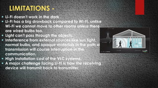 Li-Fi Technology: Revolutionizing Wireless Communication with Light | PDF