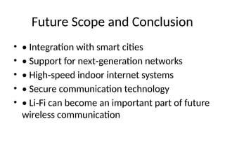 Li Fi Technology: Revolutionizing High-Speed Wireless Communication ...