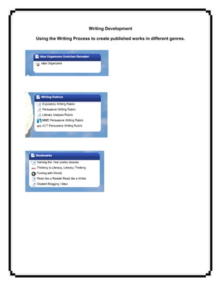 Lift Up Through Literacy Training Manuel