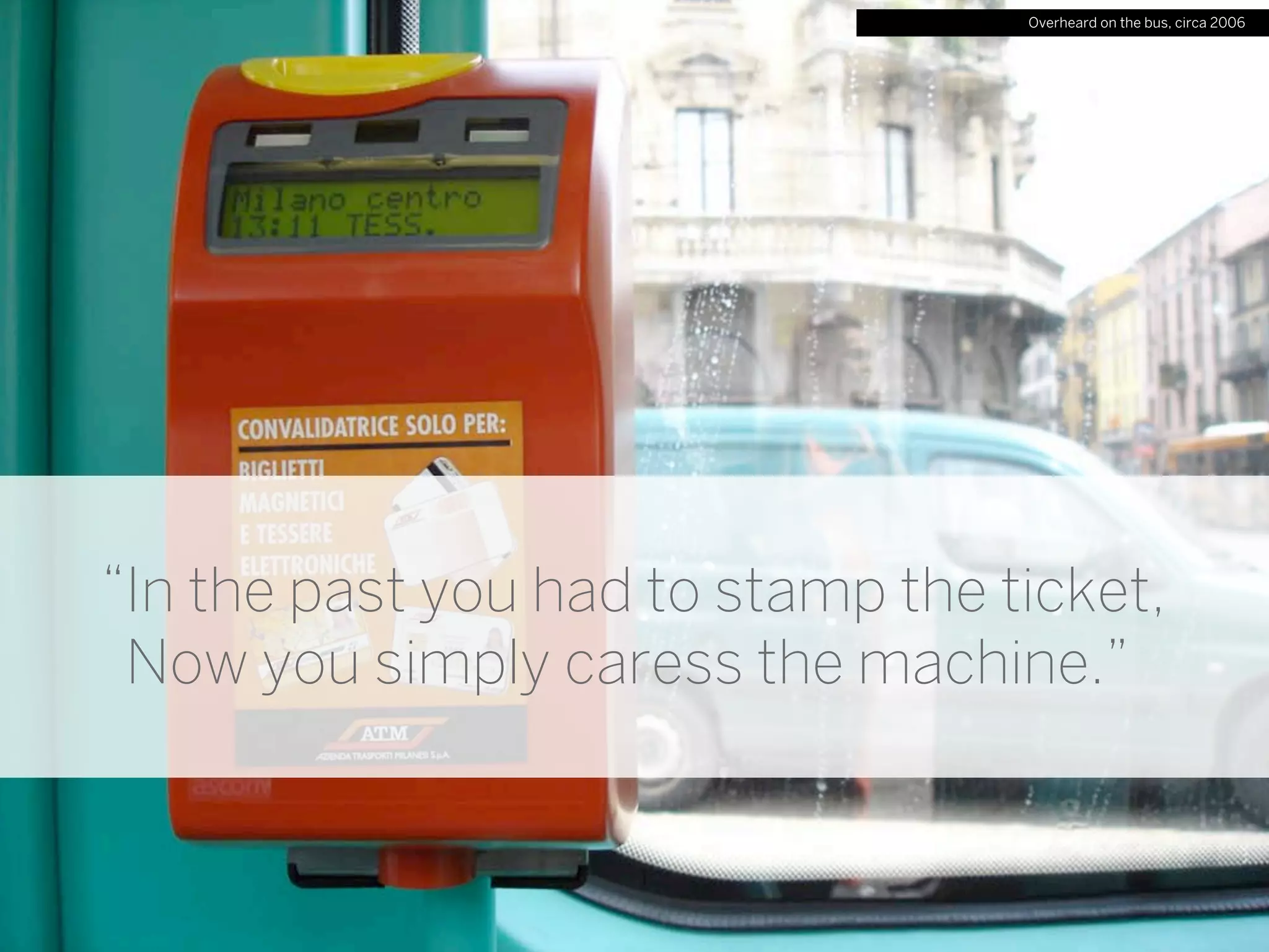 Fabio Sergio: Design Thinking for the Future