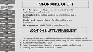 Developer Lift Levels Lift, Escalators and travelator.pptx