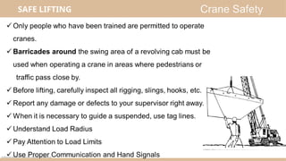 Comprehensive Safe Lifting Practices and Crane Operation Training for ...