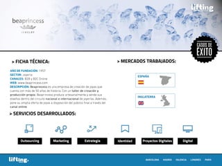 Caso de Éxito Beaprincess | Lifting Group | PPT