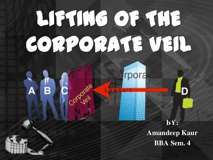 corporate veil Piercing the corporate veil is the judicial act of imposing personal liability on the shareholders and/or directors of a corporation by lifting the corporate veil. corporate veil Piercing the corporate veil is the judicial act of imposing personal liability on the shareholders and/or directors of a corporation by lifting the corporate veil.
