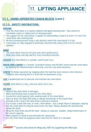 Lifting practices for engineers | PDF