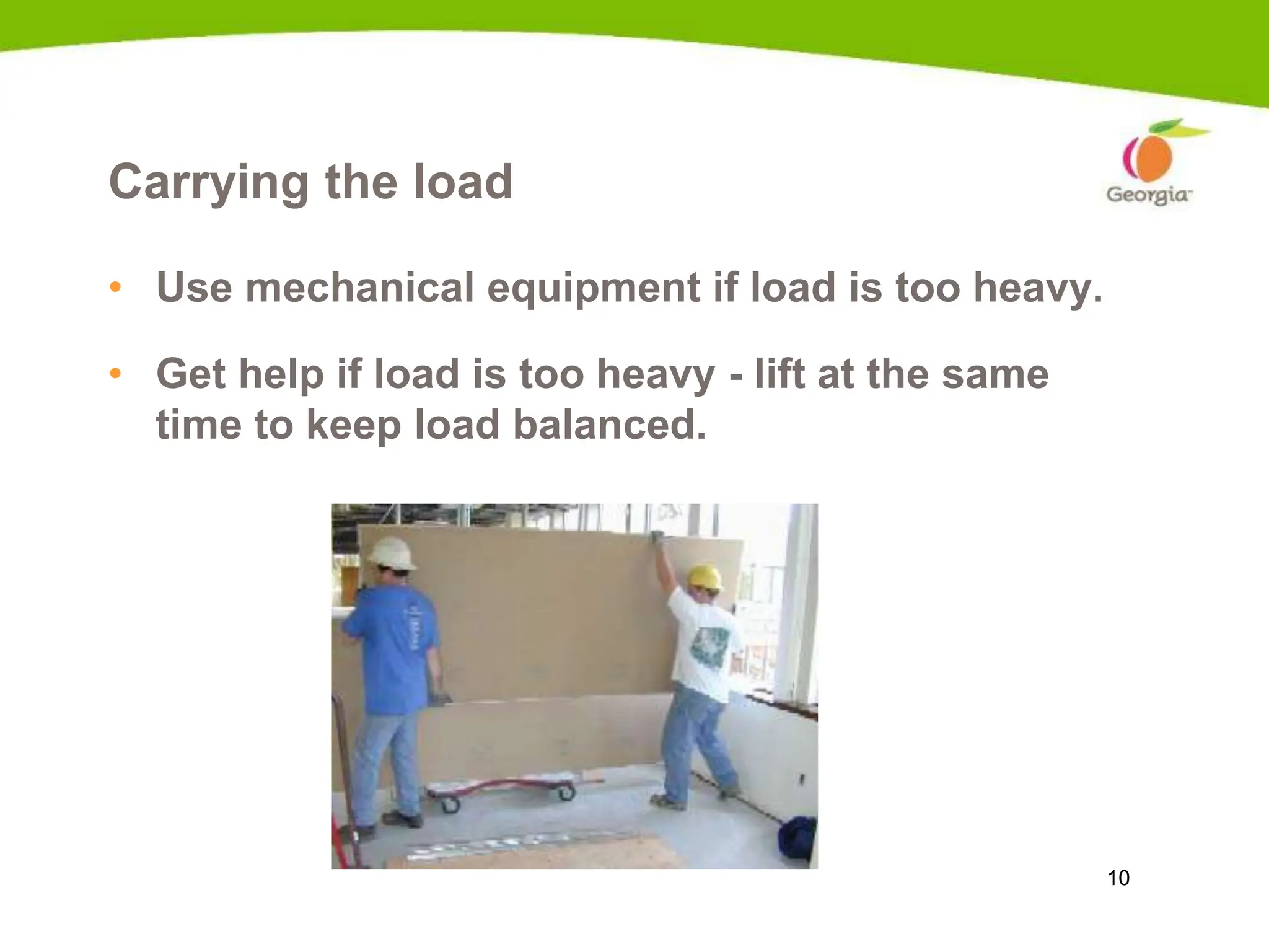 LiftingTechniques Rigging and Lifting Training.ppt