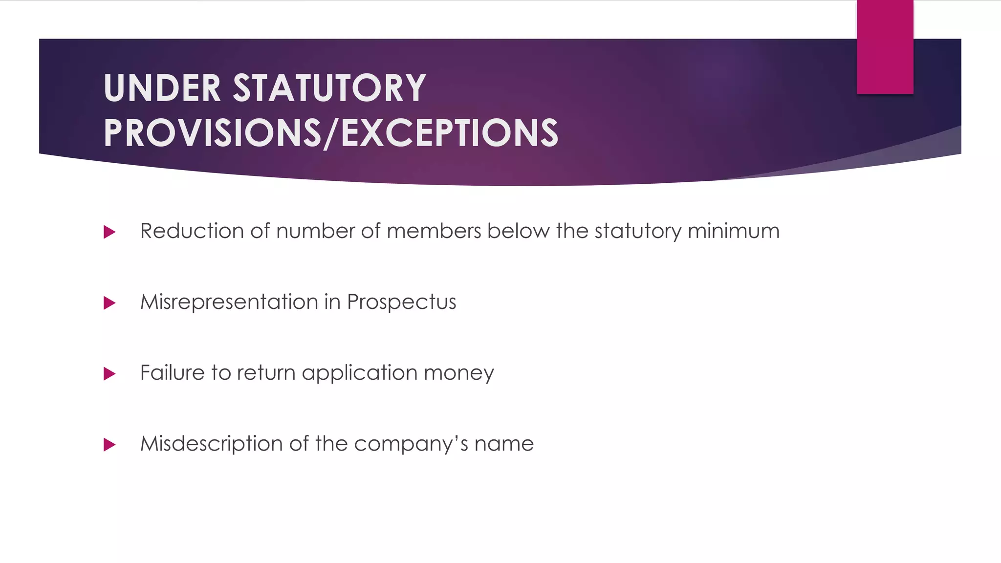 Return Exceptions Lifting the Corporate Veil | PPTX