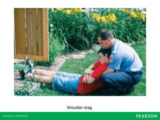 Shoulder drag.
 