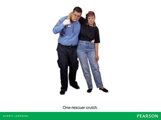 One-rescuer crutch.
 