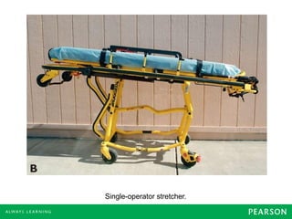 Single-operator stretcher.
 