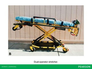 Dual-operator stretcher.
 