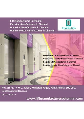 Lift Manufacturers in Chennai.pdf