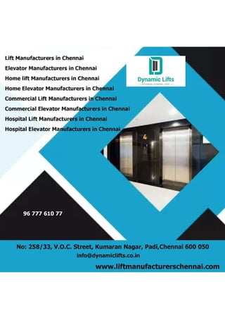 Lift Manufacturers in Chennai.pdf