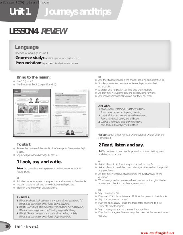 Lift Off 4 Teacher Book