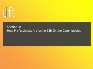 Toolbox.com in the Media SpaceUser-Generated  Content is communication, specific appeal