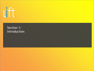 Section 1:Introduction 